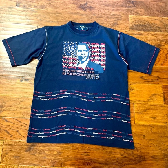 2008 President Obama “Bac 2 Da Roots” Election T-Shirt. NWT! - Picture 1 of 7